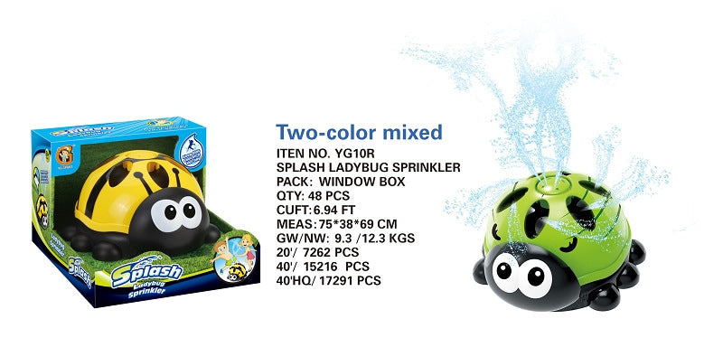 Cross-Border Hot Sale Rotating Outdoor Sprinkler Turtle Sprinkler Toy Bathroom Water Bathing Baby Bath Toy Wholesale