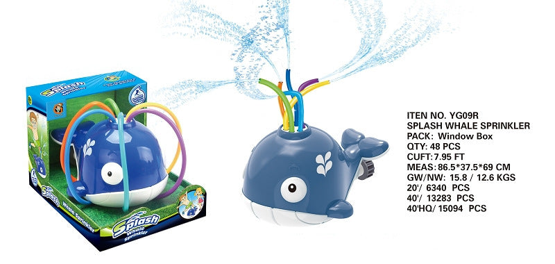 Cross-Border Hot Sale Rotating Outdoor Sprinkler Turtle Sprinkler Toy Bathroom Water Bathing Baby Bath Toy Wholesale
