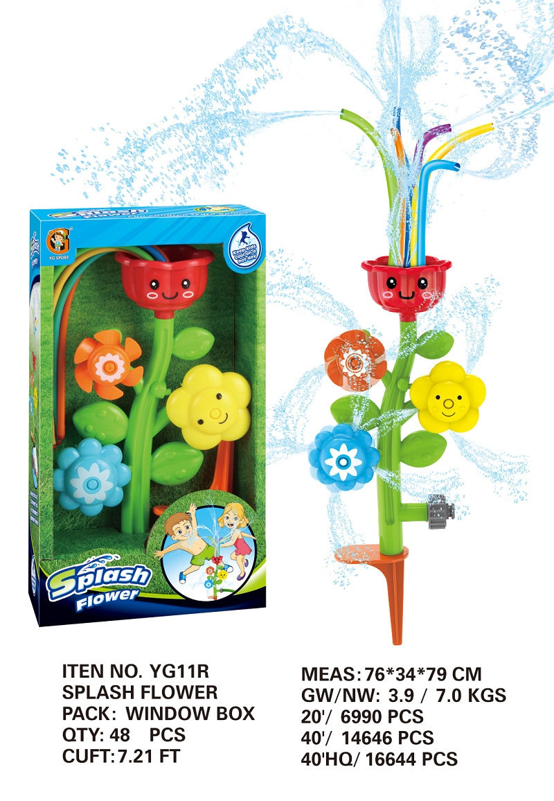 Cross-Border Hot Sale Rotating Outdoor Sprinkler Turtle Sprinkler Toy Bathroom Water Bathing Baby Bath Toy Wholesale