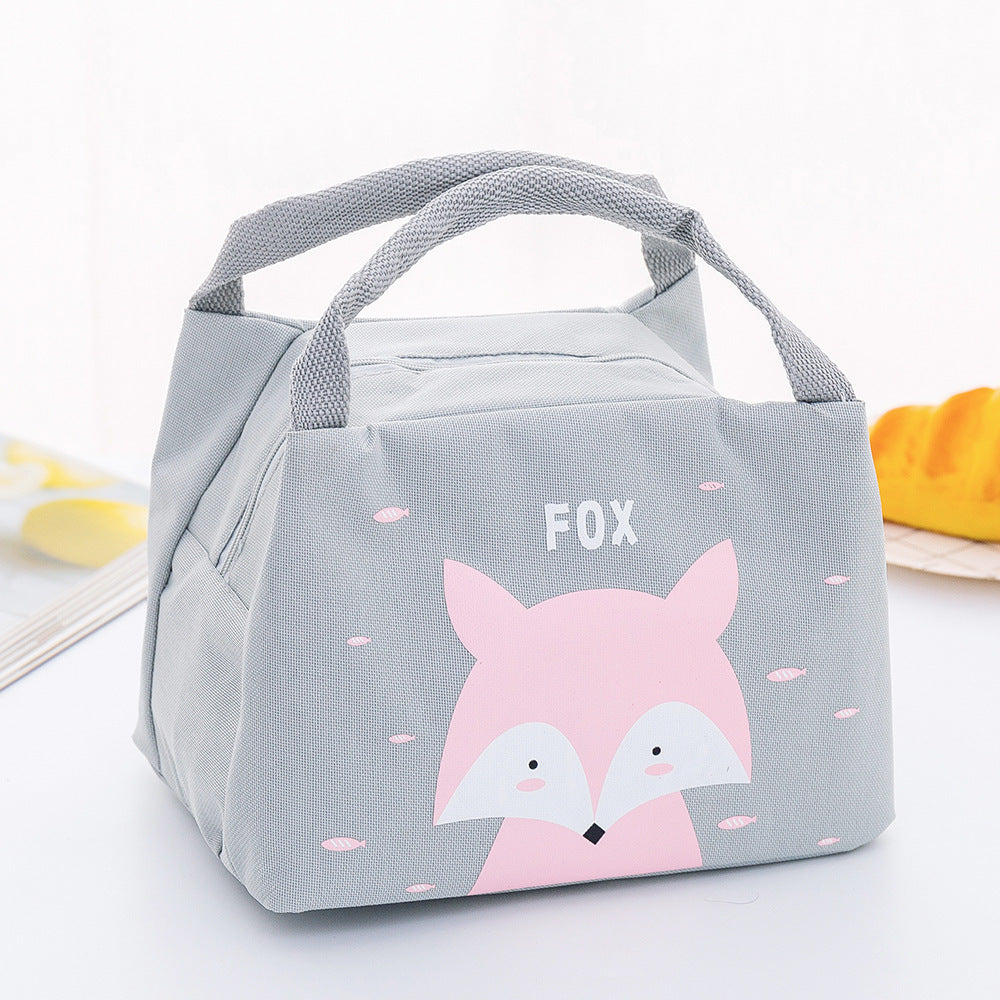 Children's Bento Thermal Tote Lunch Storage Bag