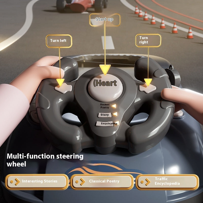 Adventure Puzzle Steering Wheel Toy Desktop Game