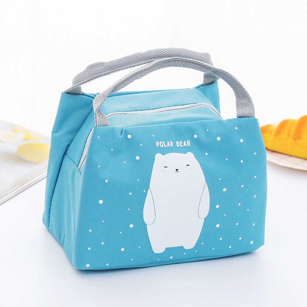 Children's Bento Thermal Tote Lunch Storage Bag