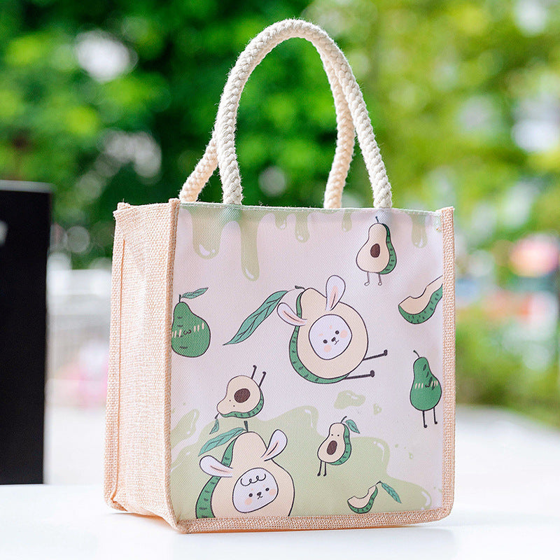 Casual Tote Bag For Students To Organize Small Book Bag Lunch