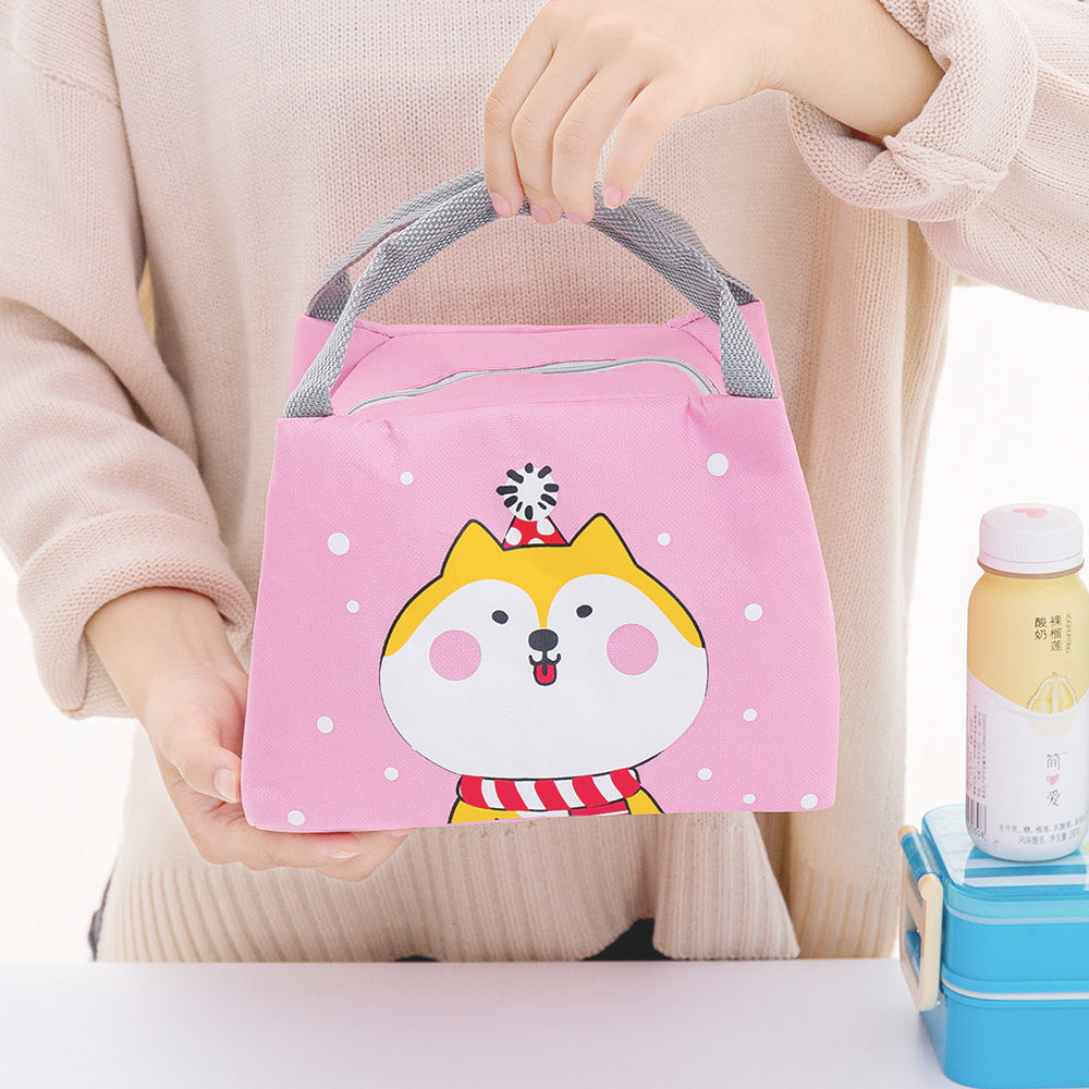 Children's Bento Thermal Tote Lunch Storage Bag