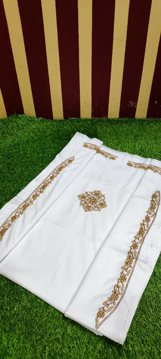 Aali Qadr Pattern Kurta Saya Set