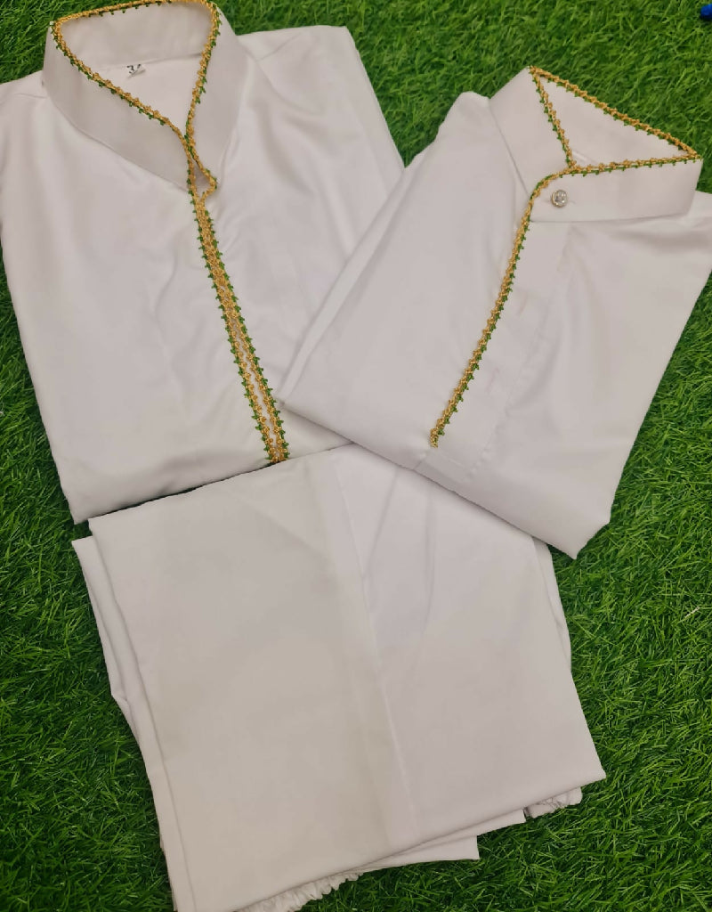 Mens Readymade Kurta Saya Set with Makkhi