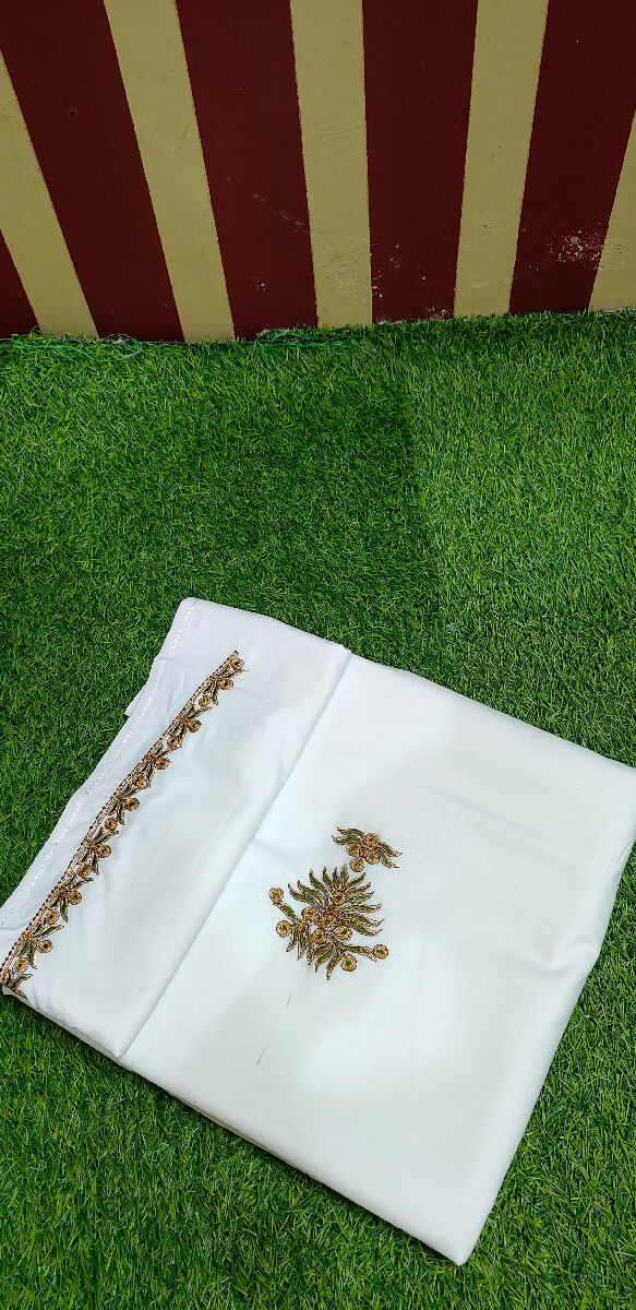 Aali Qadr Pattern Kurta Saya Set