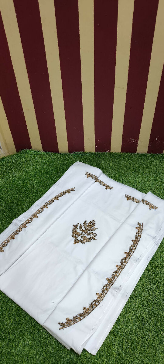 Aali Qadr Pattern Kurta Saya Set