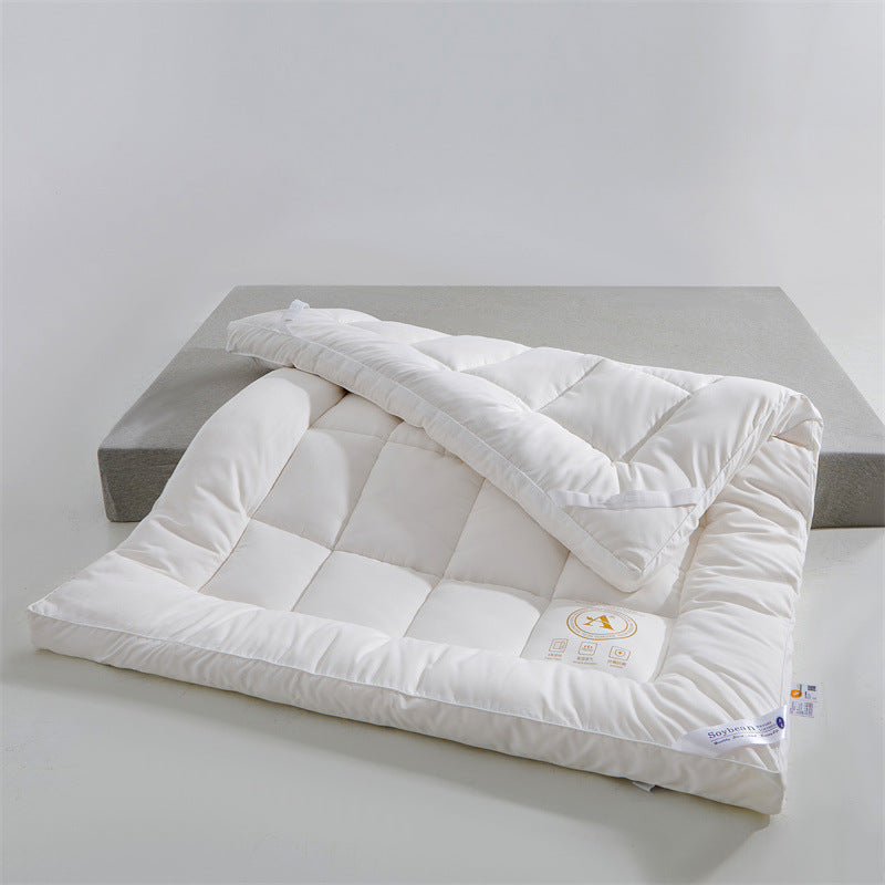 Simple White Soybean Fiber Mattress