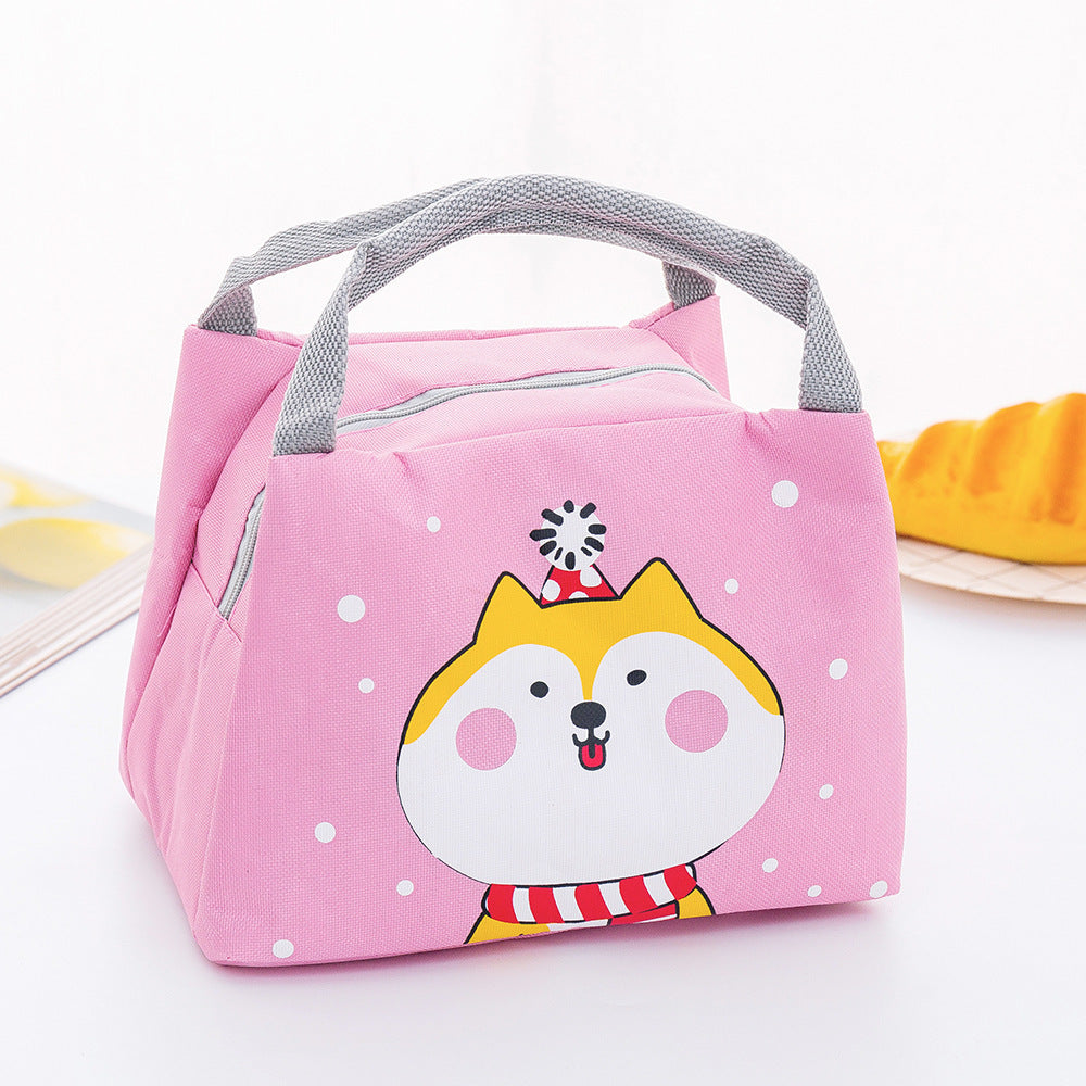 Children's Bento Thermal Tote Lunch Storage Bag