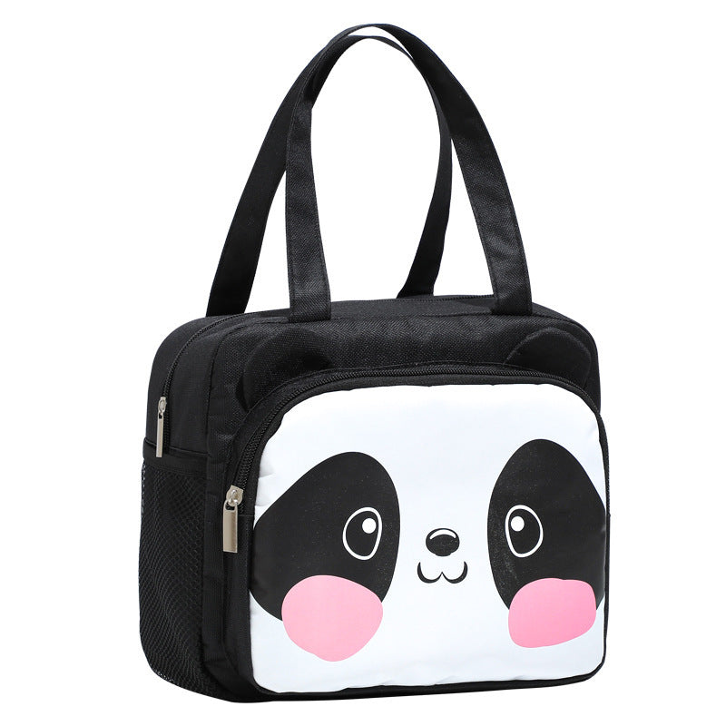 Aluminum Foil Thermal Insulation Lunch Box Bag Large Capacity Cartoon Student Tote