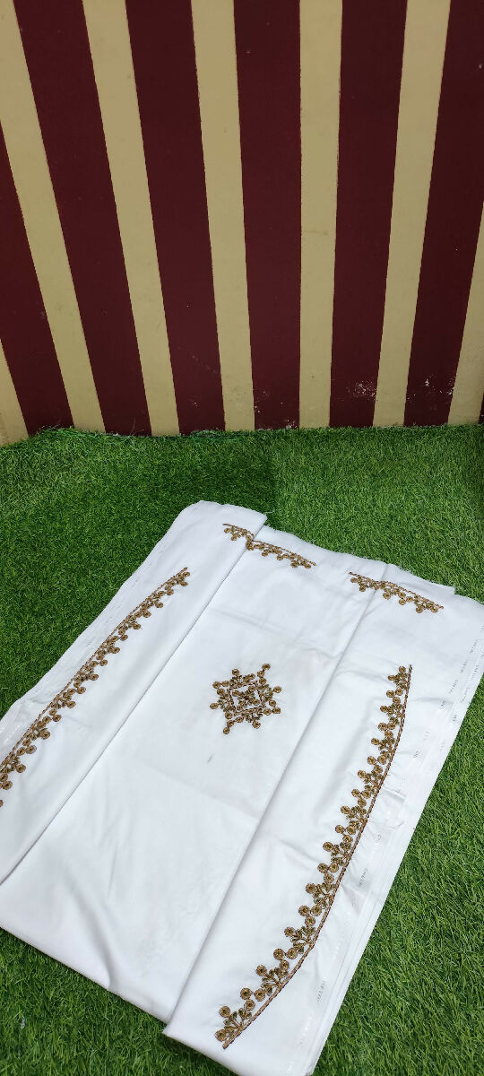 Aali Qadr Pattern Kurta Saya Set