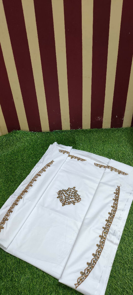 Aali Qadr Pattern Kurta Saya Set