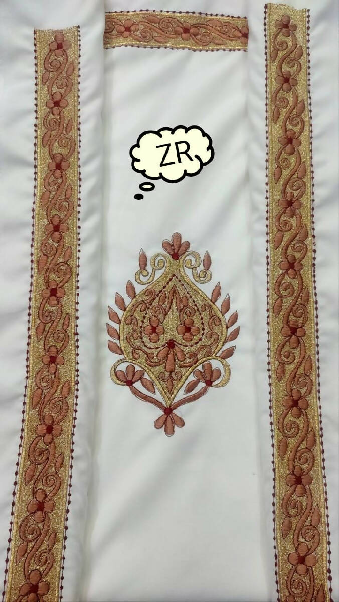 Heavy Zero Work Kurta Saya