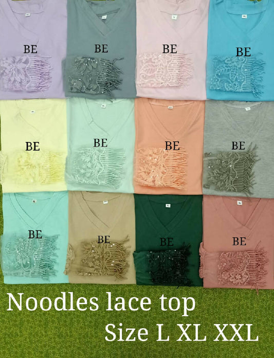 Noodles Lace Top