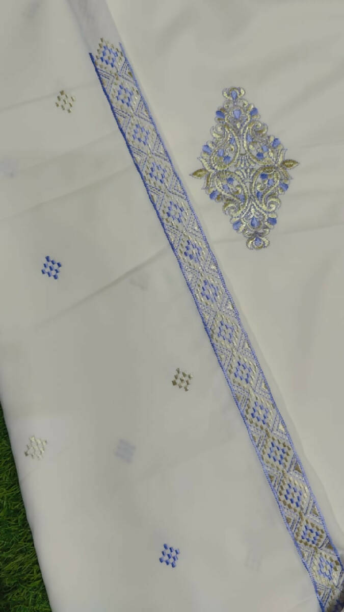 Aali Qadr Pattern Kurta Saya Izar