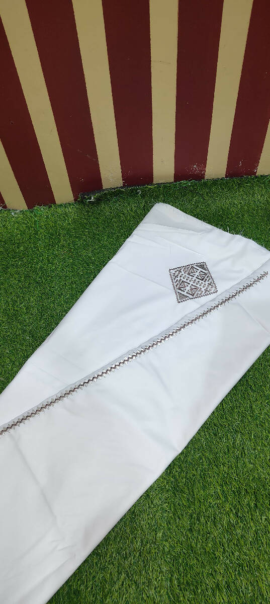 Patti Work Kurta Saya Material