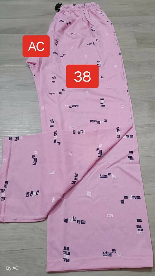 Womens Pajama With Full Gher Size 38