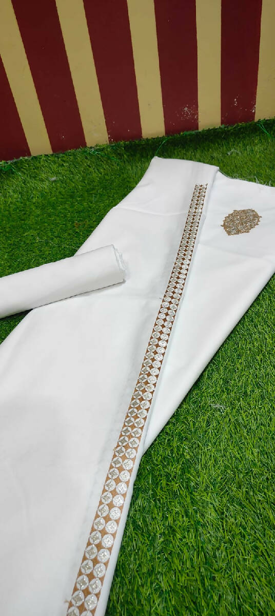 New Design Aali Qadr Pattern Kurta Saya