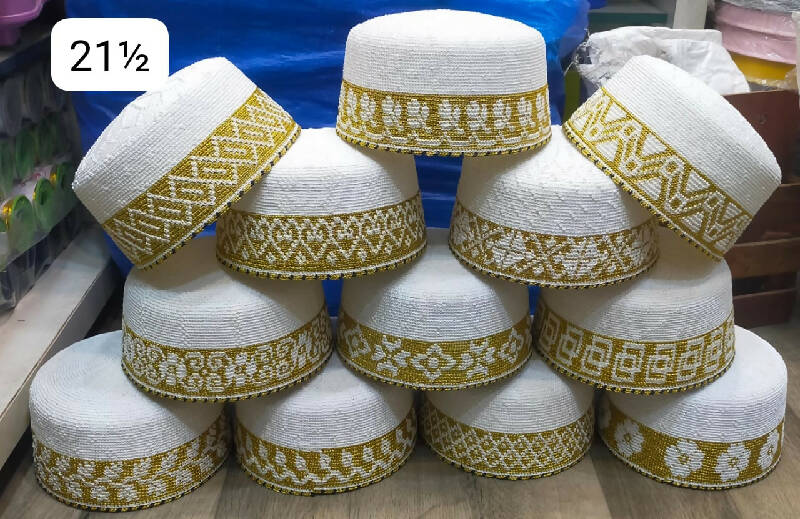 White Topi 21 1/2