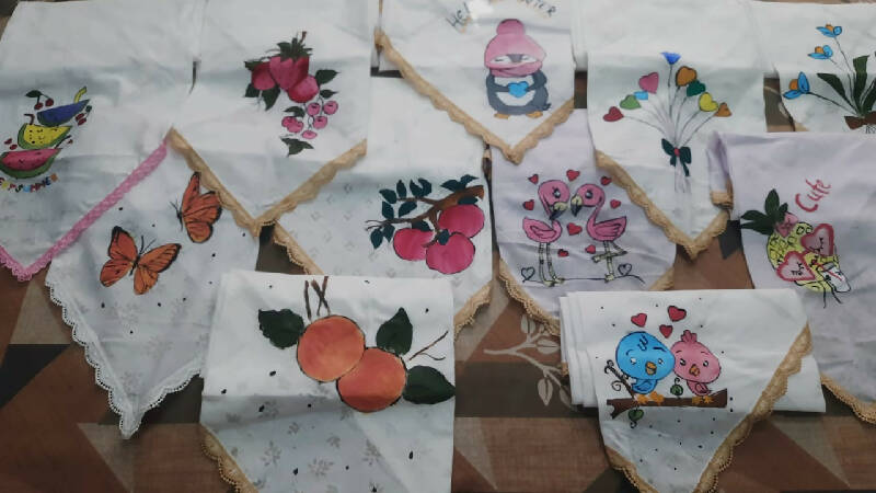 Fancy Braso Hand Painted Large Size