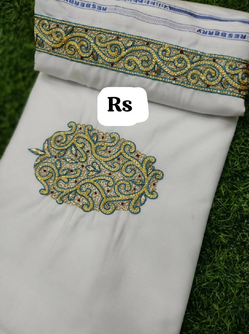 Heavy Zardozi Work Kurta Saya