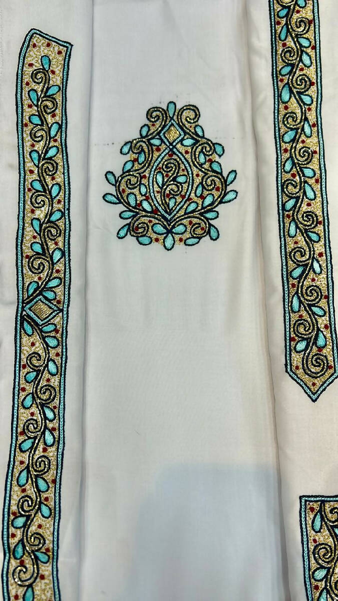 Heavy Zardosi Hand Work Kurta Saya
