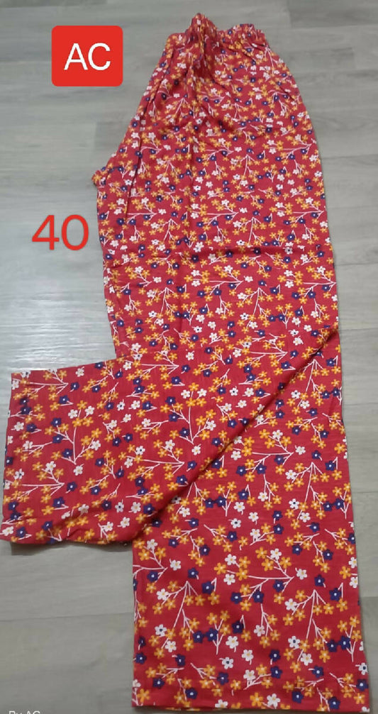 Womens Pajama With Full Gher Size 40