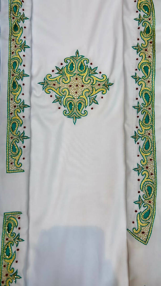 Heavy Zardosi Hand Work Kurta Saya