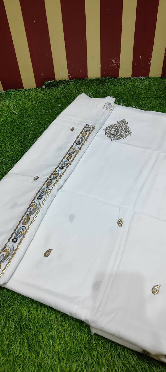 Aali Qadr Pattern Kurta Saya Set