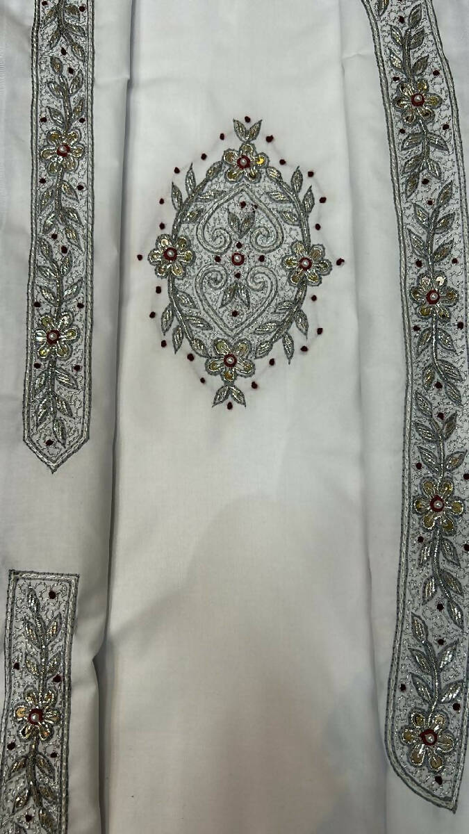 Heavy Zardosi Hand Work Kurta Saya