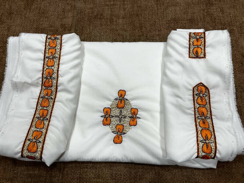 Zardozi Work Kurta Saya Heavy Material