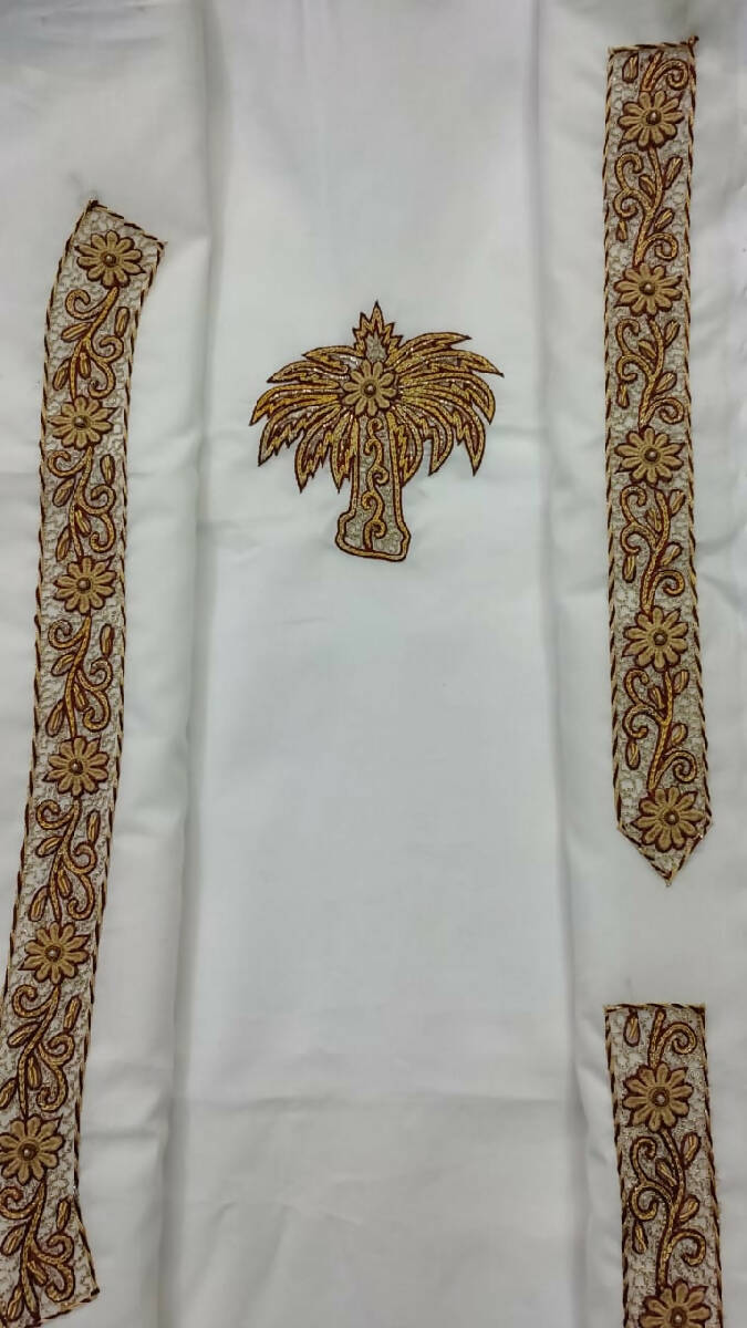 Heavy Zardosi Hand Work Kurta Saya