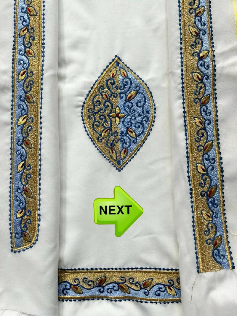 Heavy Zero Work Kurta Saya