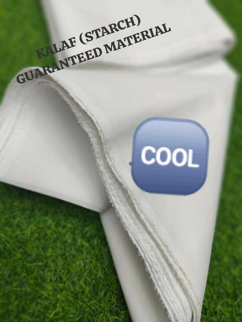 Kalaf Pure White Kurta Saya Izar