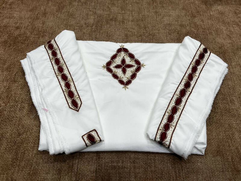 Zardozi Work Kurta Saya Heavy Material