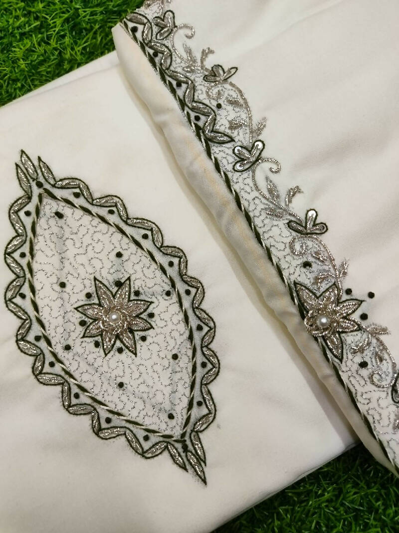 Heavy Zardosi Hand Work Kurta Saya