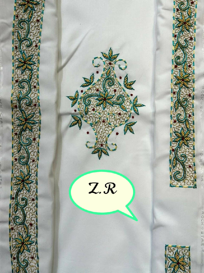 Heavy Zardosi Hand Work Kurta Saya