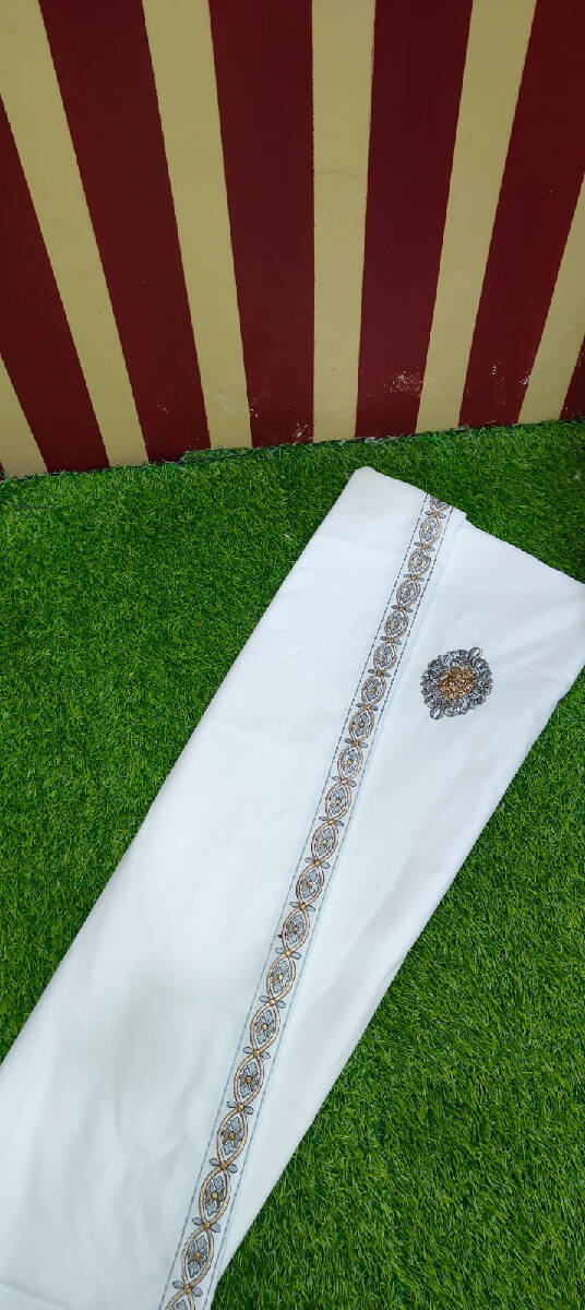 New Design Aali Qadr Pattern Kurta Saya