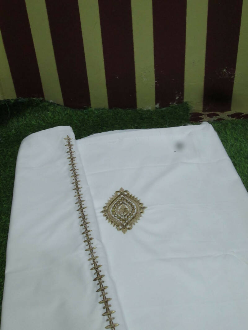 Patti Work Kurta Saya Material