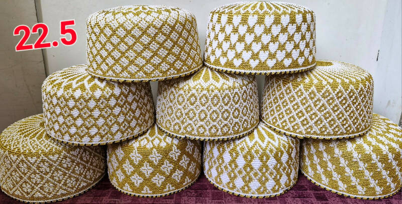 Golden Kasab Topi 22.5
