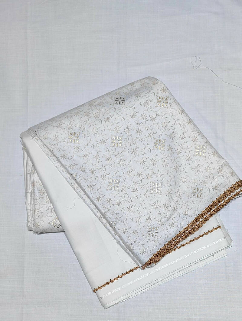 Golden Botti Kurta Saya style 4