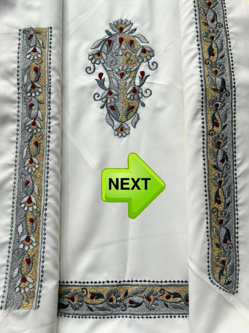 Heavy Zero Work Kurta Saya