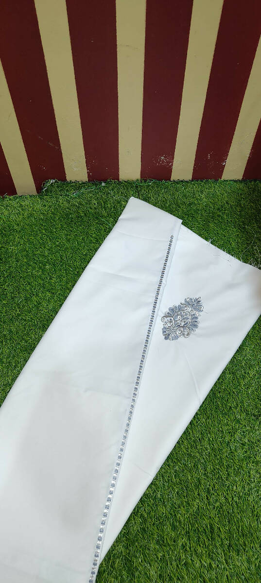 Patti Work Kurta Saya Material