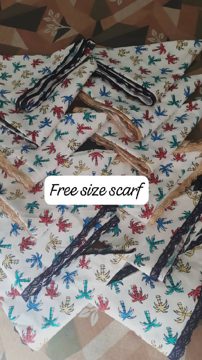 Scarfs - Fancy Braso Printed Scarf Free Size