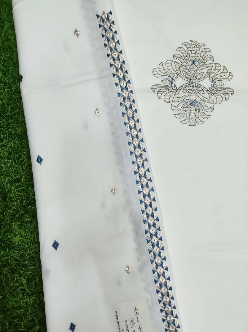 Aali Qadr Pattern Kurta Saya Izar