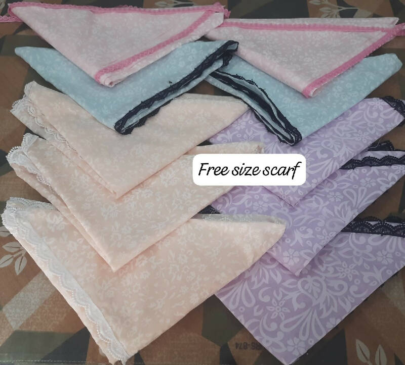 Scarfs - Fancy Braso Multi Color Scarf Free Size