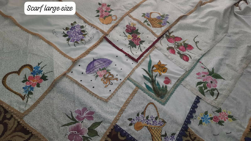 Fancy Braso Hand Painted Large Size
