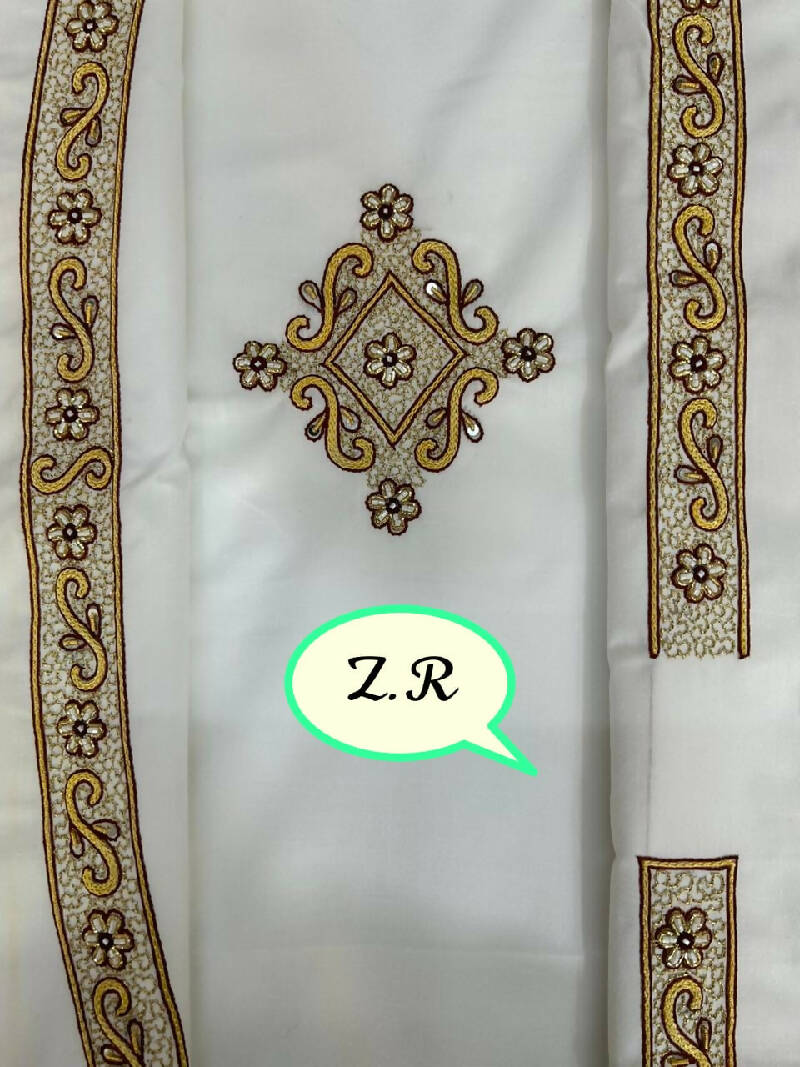 Heavy Zardosi Hand Work Kurta Saya