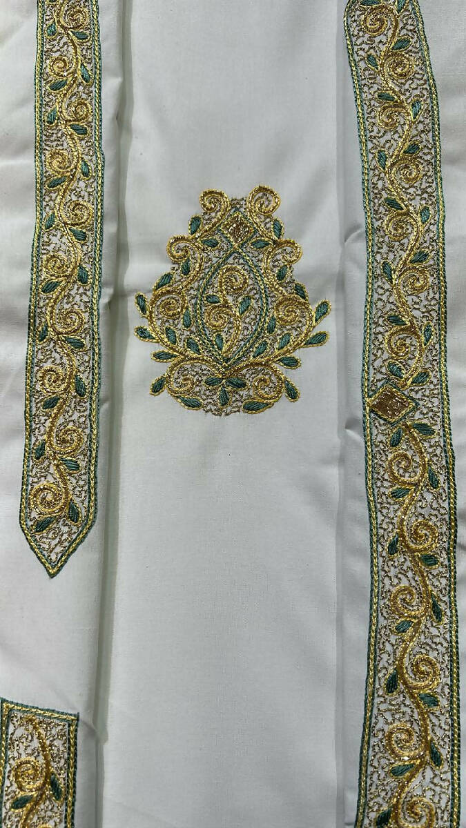 Heavy Zardosi Hand Work Kurta Saya